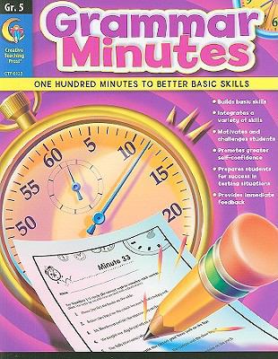 Grammar Minutes: Grade 5 1606891243 Book Cover