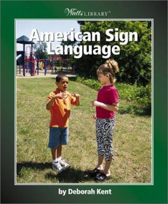 American Sign Language 053112018X Book Cover