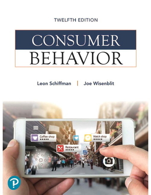 Consumer Behavior 0134734823 Book Cover