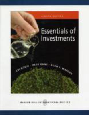 Essentials of Investments 0077131991 Book Cover