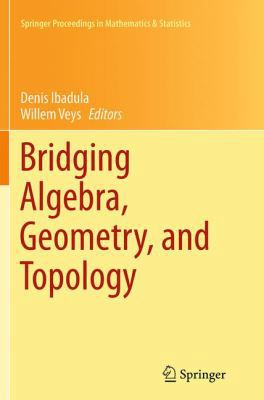 Bridging Algebra, Geometry, and Topology 3319378376 Book Cover