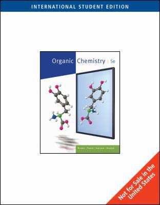 Organic Chemistry 0495388750 Book Cover