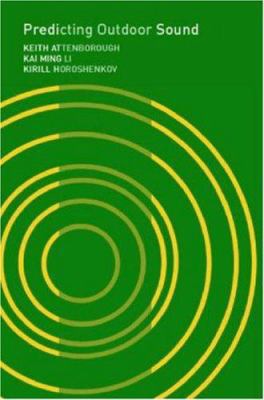 Predicting Outdoor Sound 0419235108 Book Cover