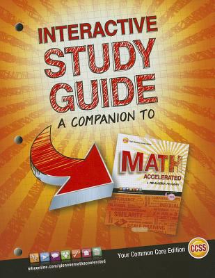 Glencoe Math Accelerated, Interactive Study Guide 0076644480 Book Cover