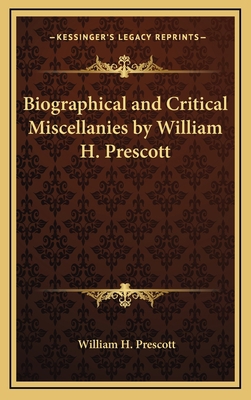 Biographical and Critical Miscellanies by Willi... 1163330280 Book Cover