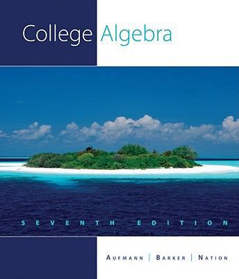 College Algebra 1439048614 Book Cover