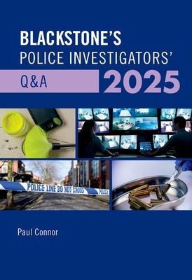 Blackstone's Police Investigators' Q&A 2025 0198928505 Book Cover