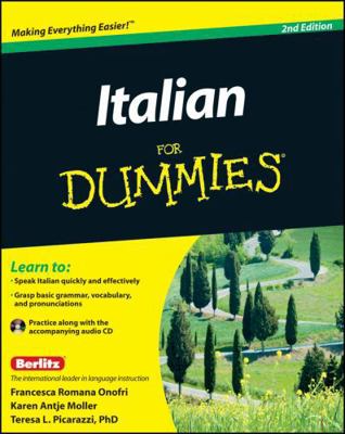 Italian for Dummies 1118004655 Book Cover