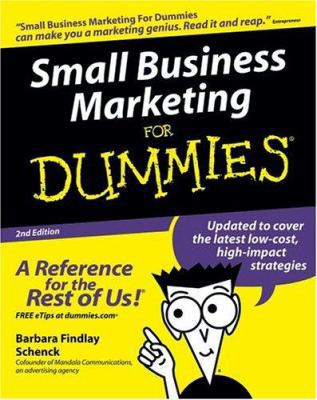 Small Business Marketing for Dummies 0764578391 Book Cover