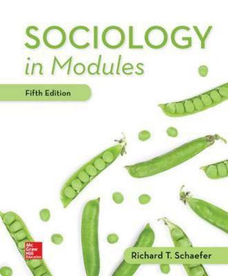 Sociology in Modules 1260074951 Book Cover