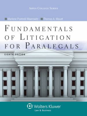 Fundamentals of Litigation for Paralegals 1454831340 Book Cover