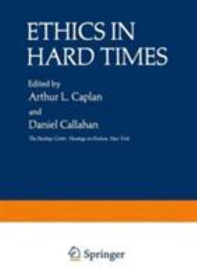 Ethics in Hard Times 0306407906 Book Cover