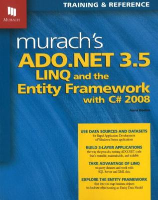 Murach's ADO.Net 3.5, Linq, and the Entity Fram... 1890774537 Book Cover