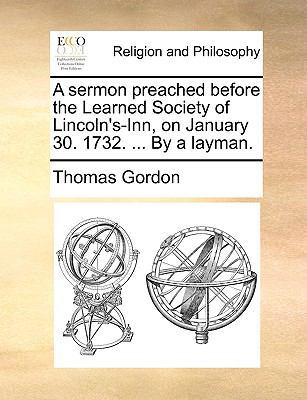 A sermon preached before the Learned Society of... 1171157819 Book Cover