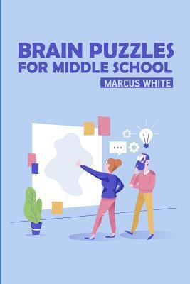 Brain Puzzles For Middle School: Battleships Pu... 1726872289 Book Cover