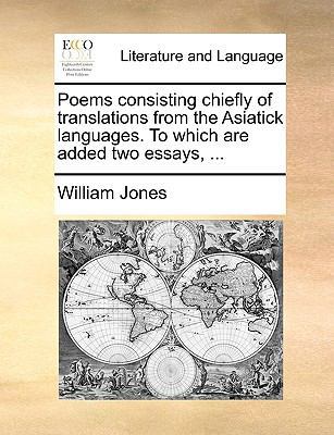 Poems Consisting Chiefly of Translations from t... 1170556078 Book Cover