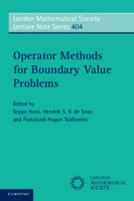 Operator Methods for Boundary Value Problems 110760611X Book Cover