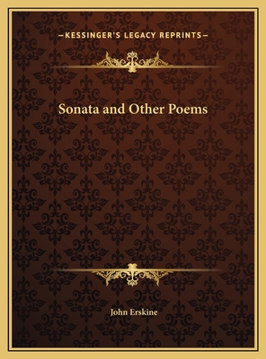 Sonata and Other Poems 1169680577 Book Cover