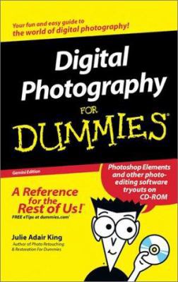 Digital Photography for Dummies [With CD-ROM] 0764541293 Book Cover
