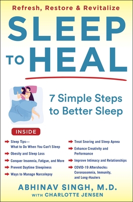 Sleep to Heal: 7 Simple Steps to Better Sleep 1630062340 Book Cover