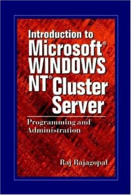 Introduction to Microsoft Windows NT Cluster Se... 0849318661 Book Cover
