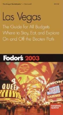 Fodor's Las Vegas 2003 1400010470 Book Cover