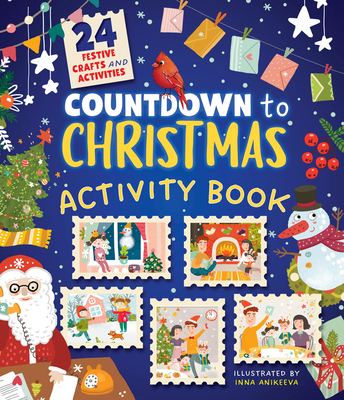 Countdown to Christmas Activity Book B0DGWX1YZH Book Cover