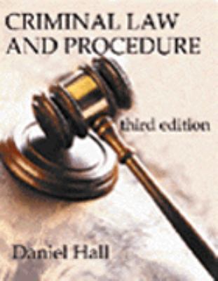 Criminal Law & Procedure 0766818314 Book Cover