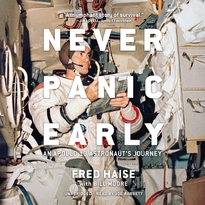 Never Panic Early: An Apollo 13 Astronaut's Jou... B0B5KNYPGL Book Cover