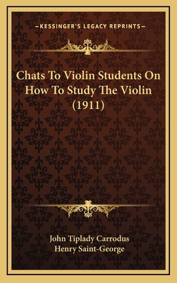 Chats To Violin Students On How To Study The Vi... 1164688154 Book Cover