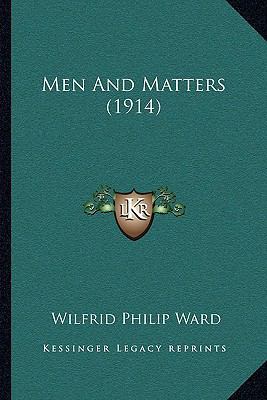 Men And Matters (1914) 1164945599 Book Cover