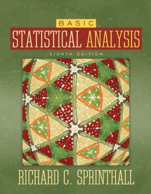 Basic Statistical Analysis 0205495974 Book Cover