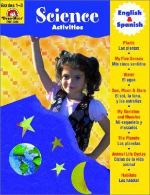 Spanish / English Science Activities, Grades 1-3 1557998604 Book Cover