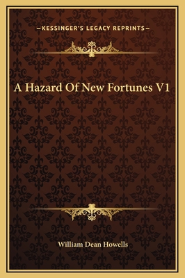A Hazard Of New Fortunes V1 1169238246 Book Cover