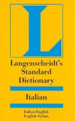 Langenscheidt's Standard Italian Dictionary, It... 0887290604 Book Cover