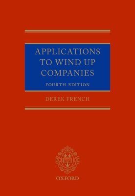 Applications to Wind Up Companies 019886972X Book Cover