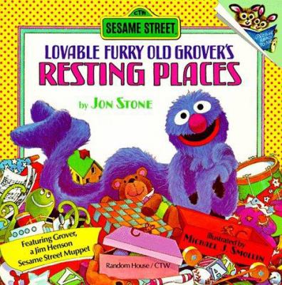 Lovable Furry Old Grover's Resting Places 039486056X Book Cover