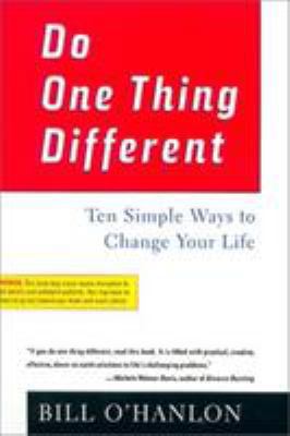 Do One Thing Different B002PJ4JL0 Book Cover