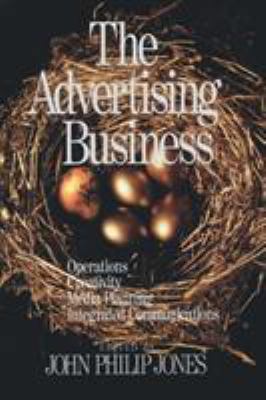 The Advertising Business: Operations, Creativit... 0761912398 Book Cover
