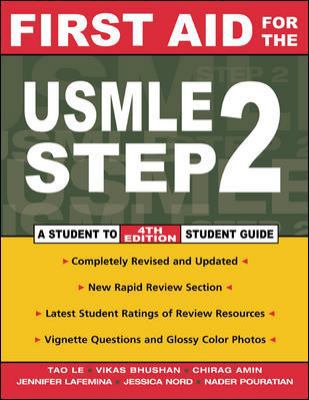 First Aid for the USMLE Step 2 0071409300 Book Cover