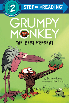 Grumpy Monkey the Best Present 0593709381 Book Cover
