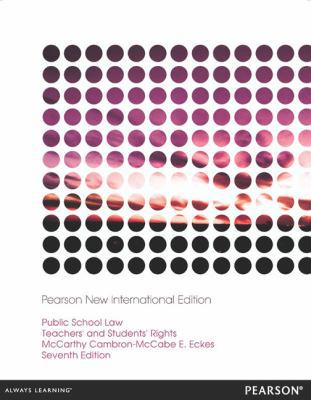 Public School Law: Pearson New International Ed... 1292041811 Book Cover