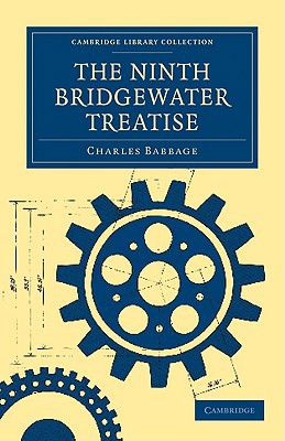 The Ninth Bridgewater Treatise 1108000002 Book Cover