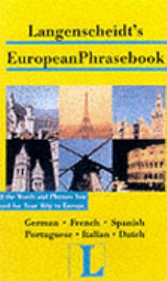 European Phrasebook 3468989547 Book Cover