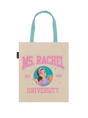 Ms. Rachel University Tote Bag B0F7LS7WR6 Book Cover