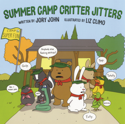 Summer Camp Critter Jitters B0GMZPKWCW Book Cover