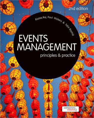 Events Management: Principles and Practice 1446200736 Book Cover