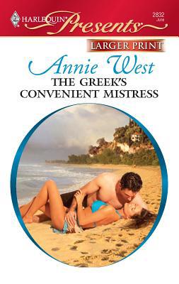 The Greek's Convenient Mistress [Large Print] 0373235968 Book Cover