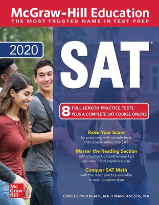 McGraw-Hill Education SAT 2020 1260453561 Book Cover