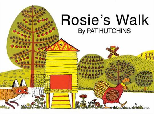 Rosie's Walk [Large Print] 0590718096 Book Cover